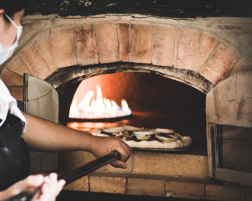 Allegria Restaurant lytham St annes Traditional Pizza Oven